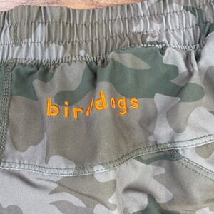 Bird Dogs 3XL Classic Camouflage Athletic Shorts with Orange Lining
